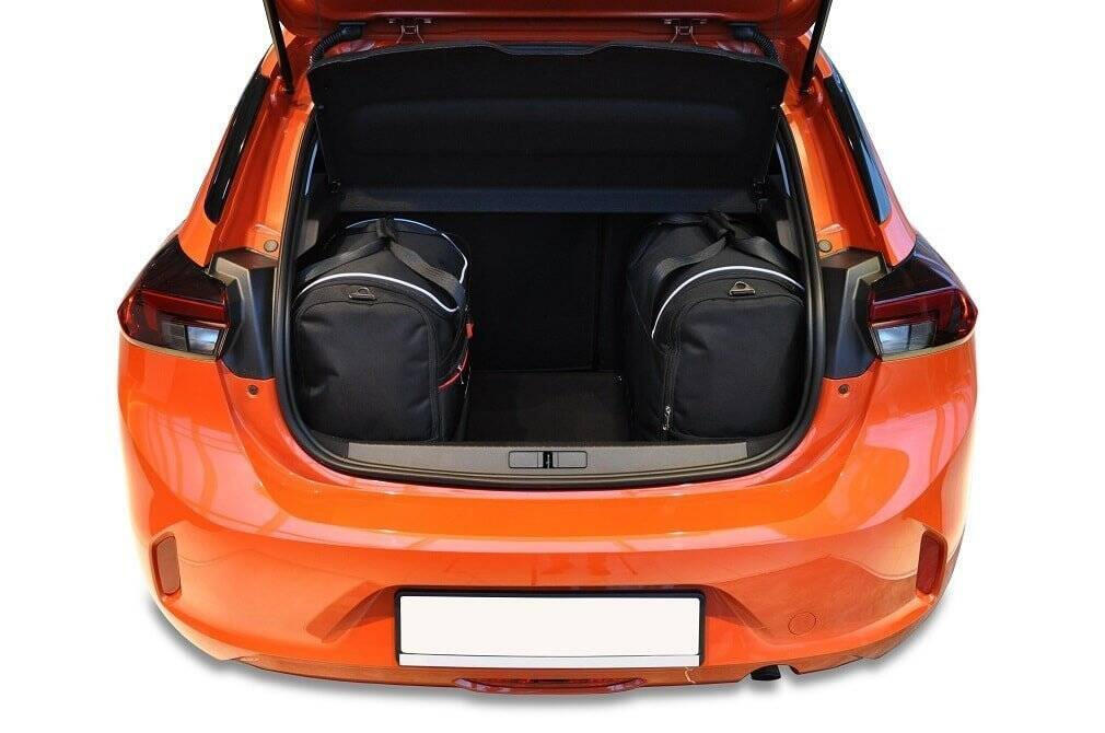 OPEL CORSA 2019+ KOFFERRAUMTASCHEN SET 3 STK 2/8
