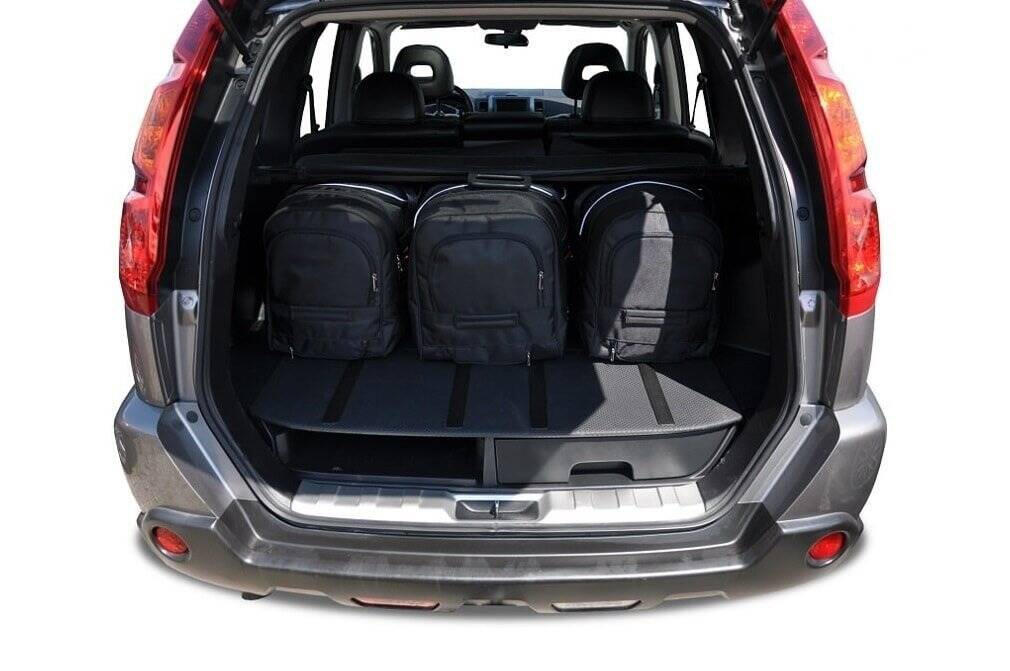 NISSAN X-TRAIL 2007-2014 KOFFERRAUMTASCHEN SET 5 STK 2/8