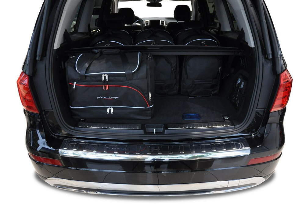 MERCEDES-BENZ GL 2012-2015 KOFFERRAUMTASCHEN SET 5 STK 2/8