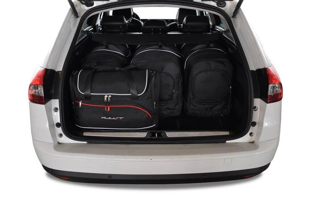 CITROEN C5 TOURER 2008-2017 KOFFERRAUMTASCHEN SET 5 STK 2/8