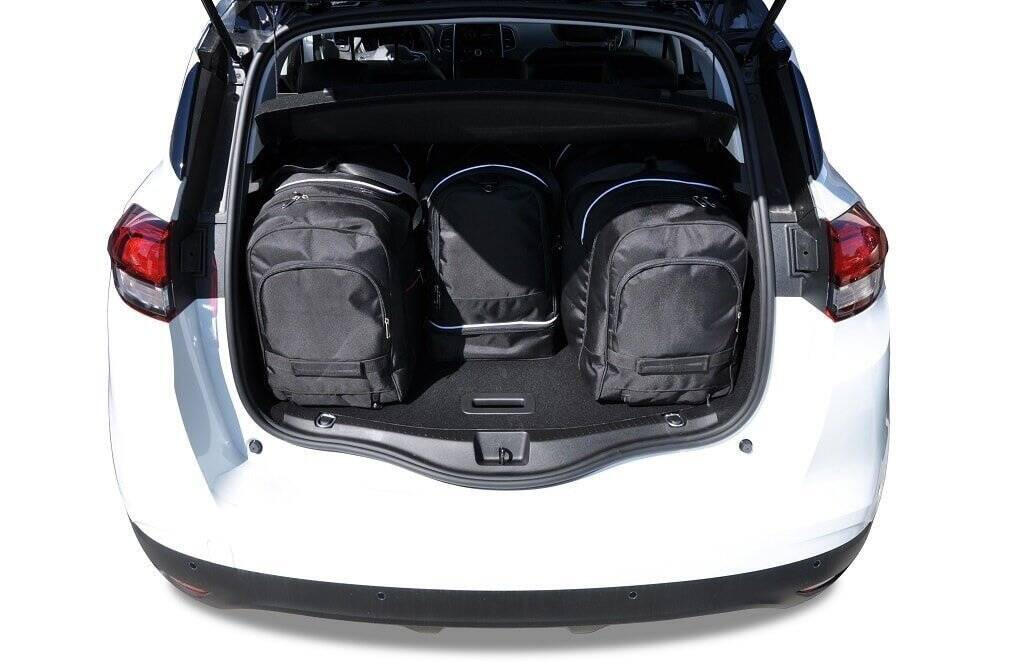 RENAULT SCENIC 2015-2019 KOFFERRAUMTASCHEN SET 4 STK 2/8