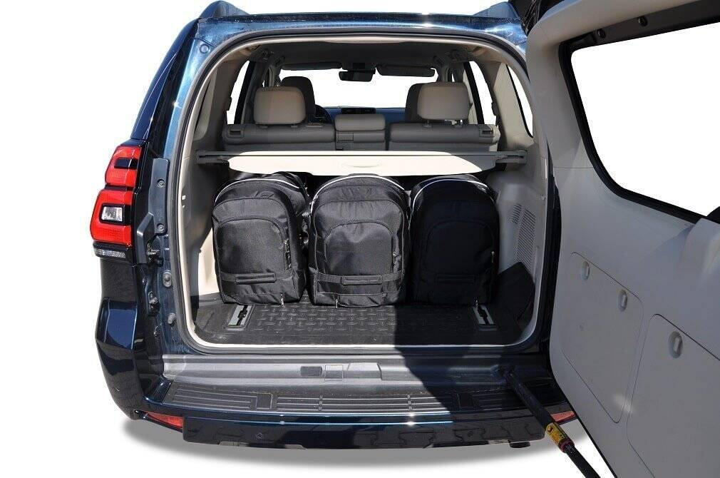 TOYOTA LAND CRUISER 150 2017+ KOFFERRAUMTASCHEN SET 5 STK 3/8