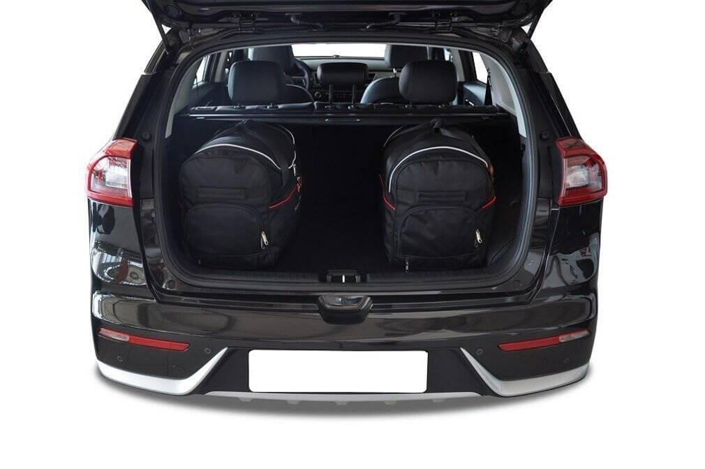 KIA NIRO PHEV 2017+ KOFFERRAUMTASCHEN SET 3 STK 2/8