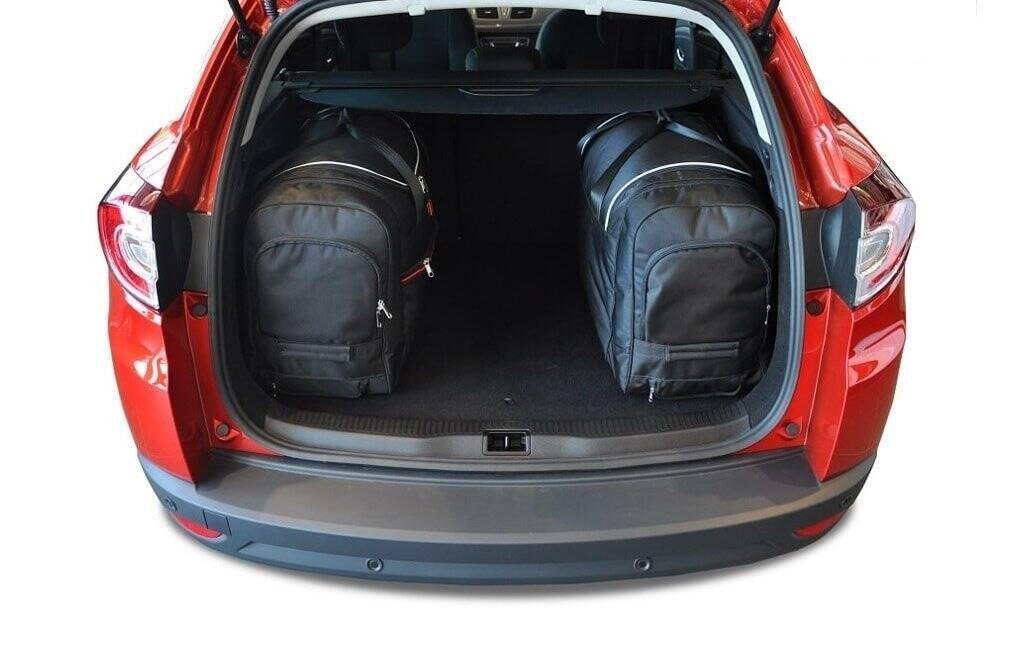 RENAULT MEGANE GRANDTOUR 2009-2016 KOFFERRAUMTASCHEN SET 4 STK 3/8