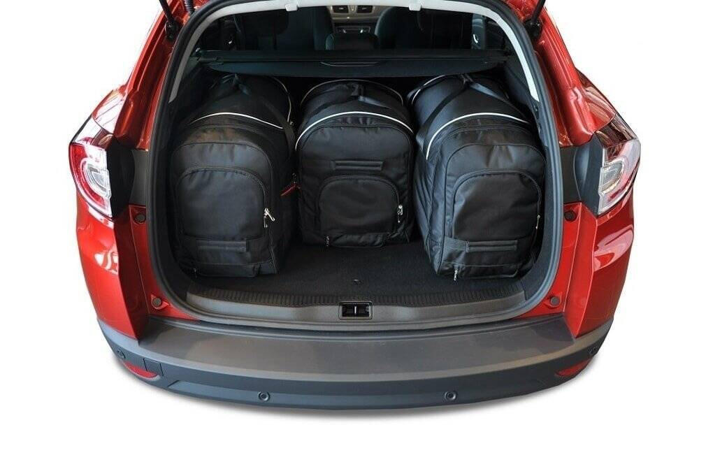 RENAULT MEGANE GRANDTOUR 2009-2016 KOFFERRAUMTASCHEN SET 4 STK 2/8