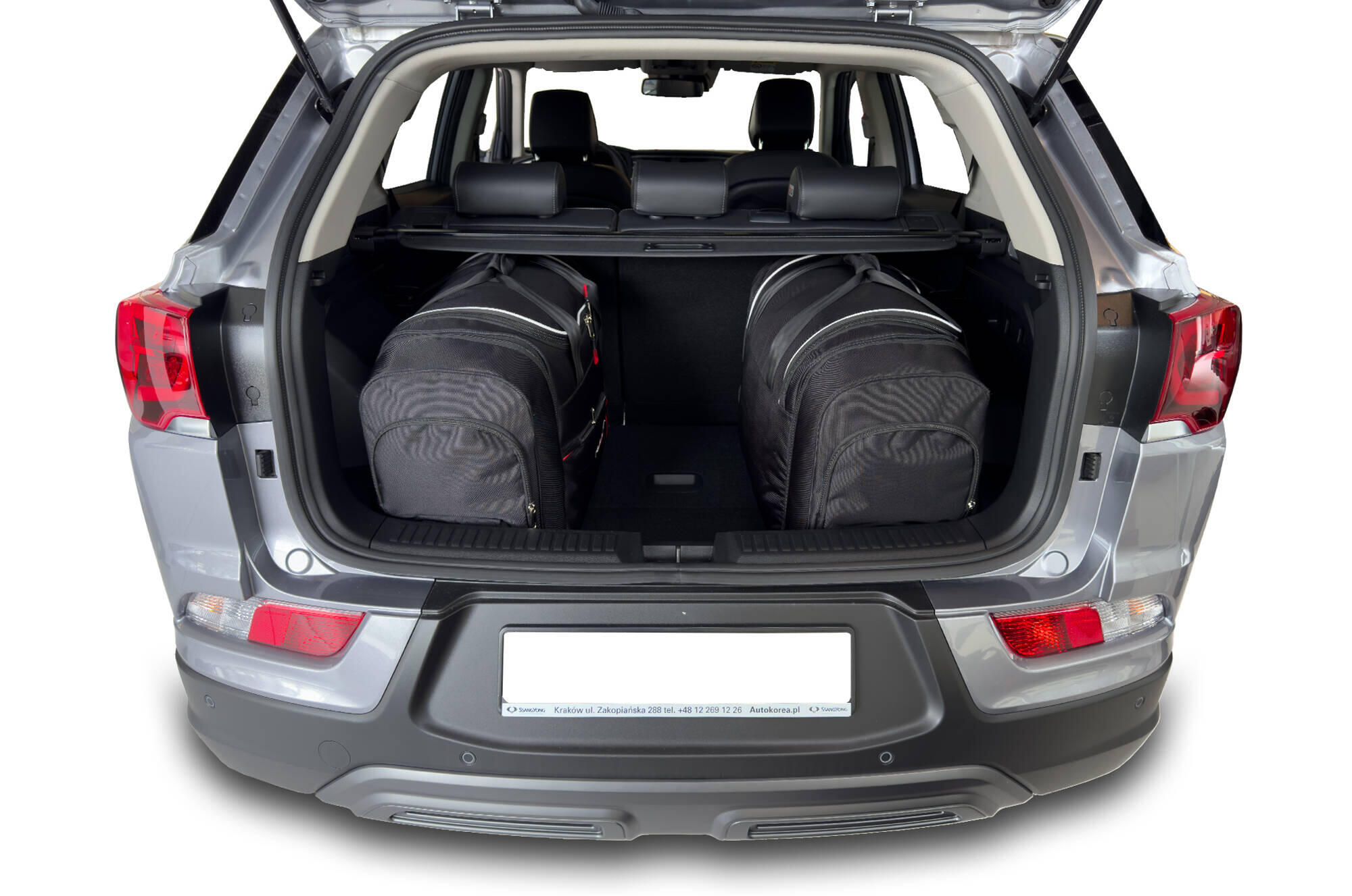 SSANGYONG KORANDO 2019+ KOFFERRAUMTASCHEN SET 4 STK 3/8