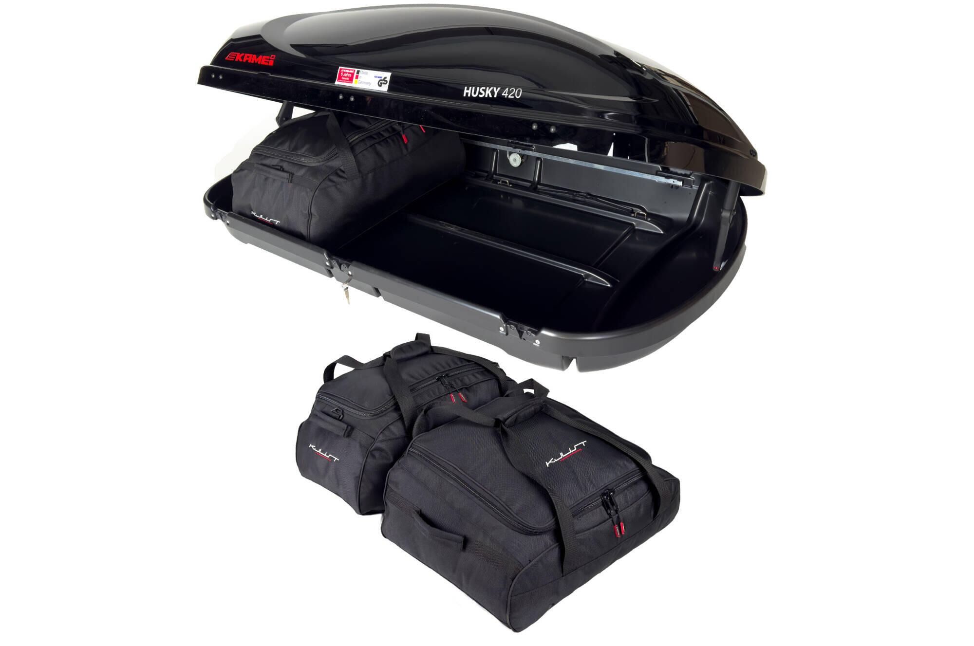 SACS SET 3 PCS POUR COFFRE DE TOIT KAMEI HUSKY 420 6/8