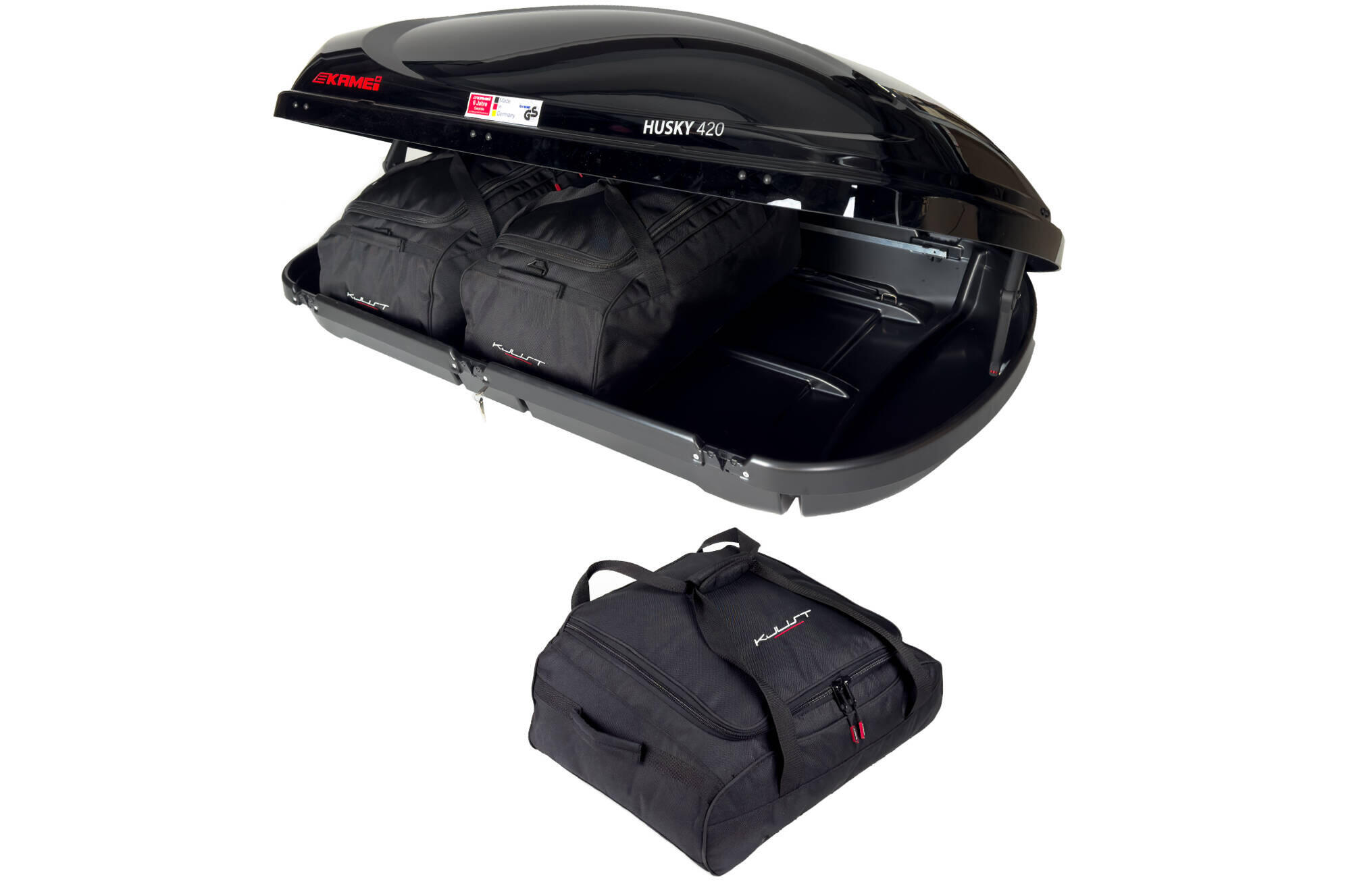 SACS SET 3 PCS POUR COFFRE DE TOIT KAMEI HUSKY 420 4/8