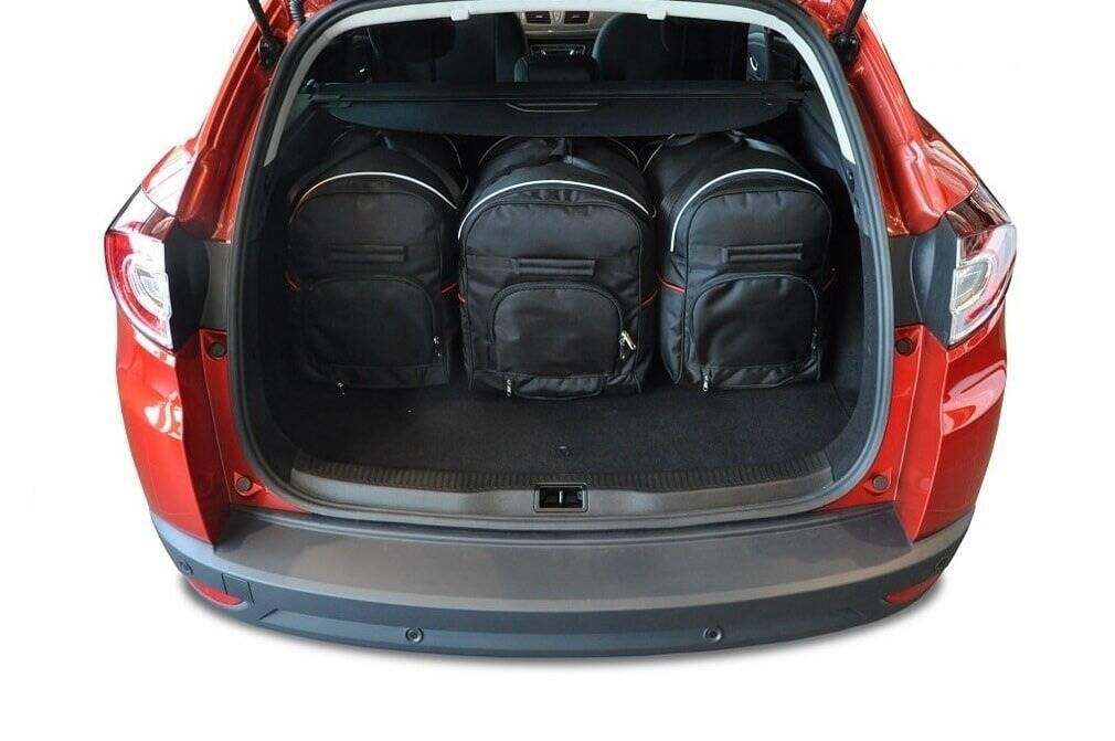 RENAULT MEGANE GRANDTOUR 2008-2016 KOFFERRAUMTASCHEN SET 5 STK 3/8