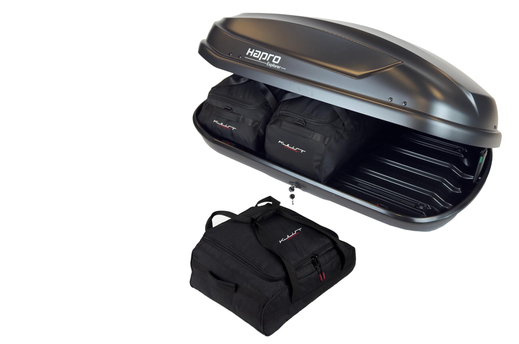 Set de 3 sacs pour coffre de toit HAPRO EXPLORER 100 3/8