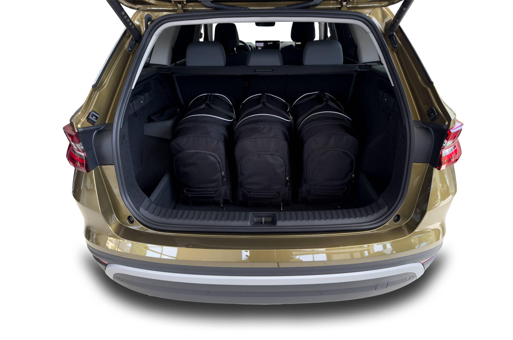 SKODA KODIAQ 2023+ KOFFERRAUMTASCHEN SET 5 STK 3/8
