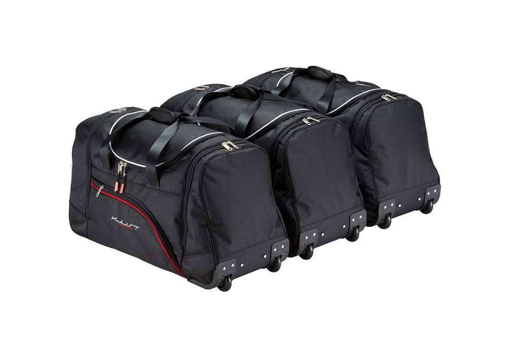 SKODA ROOMSTER 2006-2015 KOFFERRAUMTASCHEN SET 3 STK 3/8
