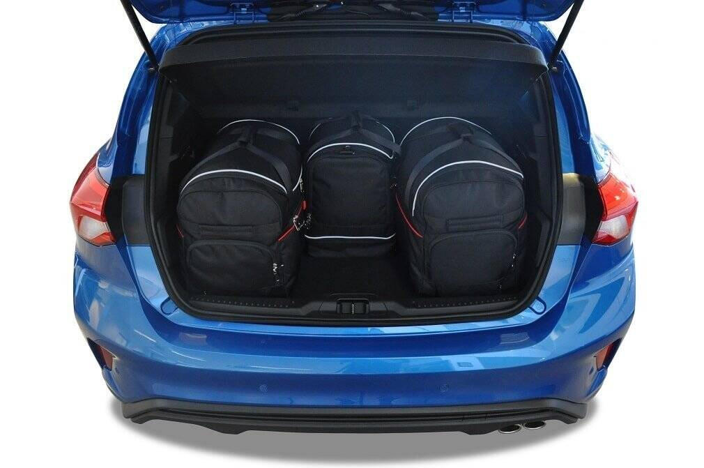 FORD FOCUS HATCHBACK 2018+ KOFFERRAUMTASCHEN SET 4 STK 2/8