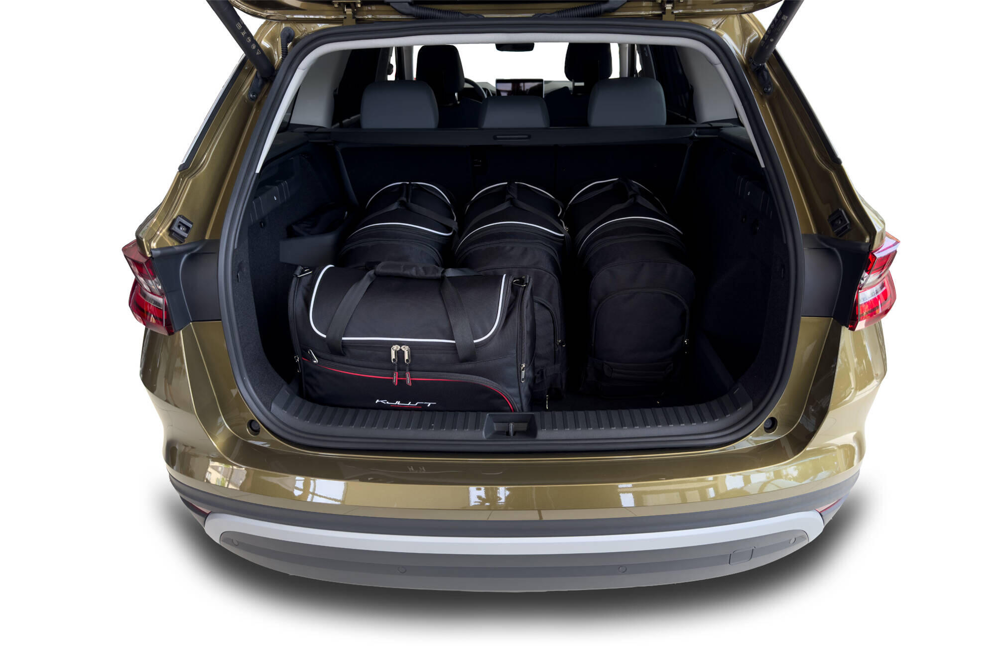 SKODA KODIAQ 2023+ KOFFERRAUMTASCHEN SET 5 STK 2/8