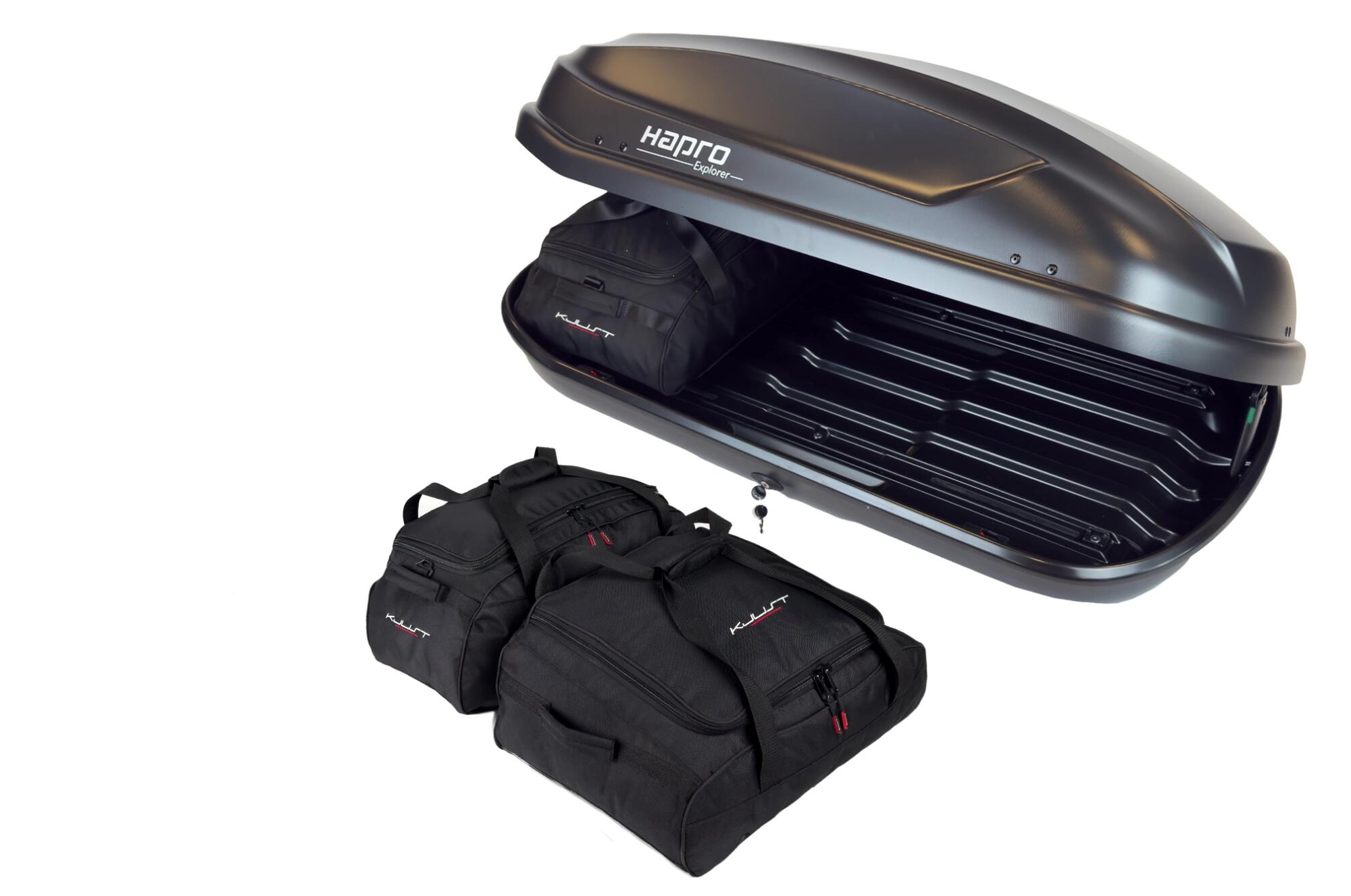 Set de 3 sacs pour coffre de toit HAPRO EXPLORER 100 4/8