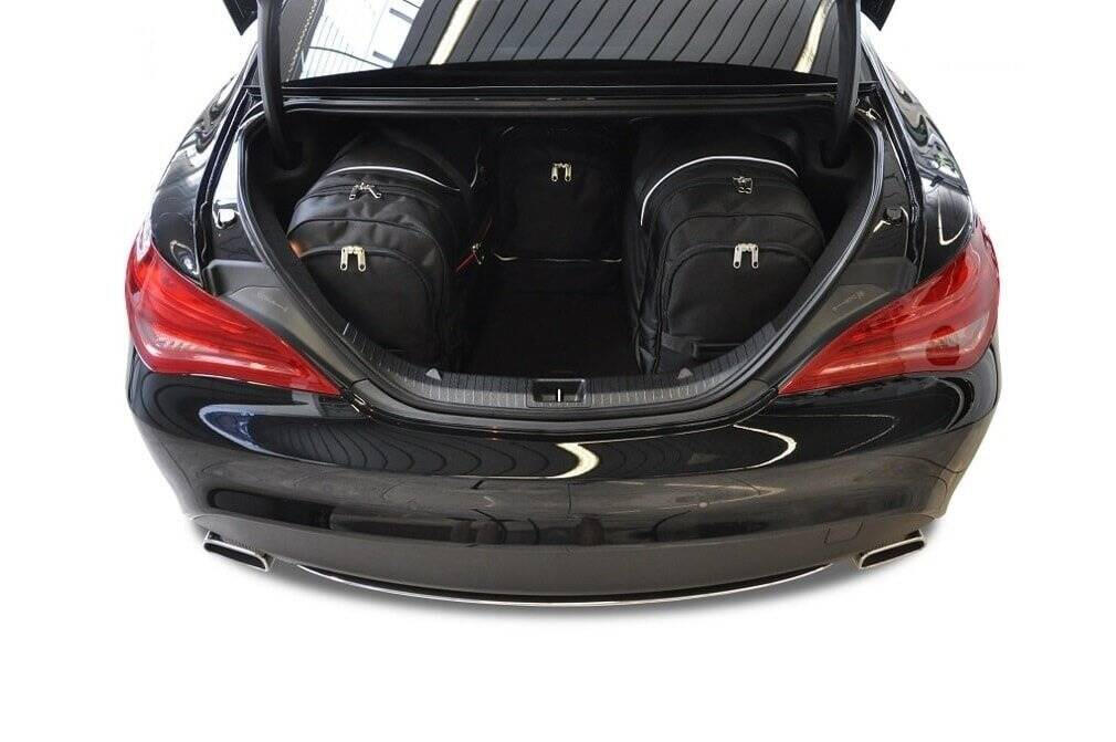 MERCEDES-BENZ CLA COUPE 2013-2018 KOFFERRAUMTASCHEN SET 4 STK 2/8