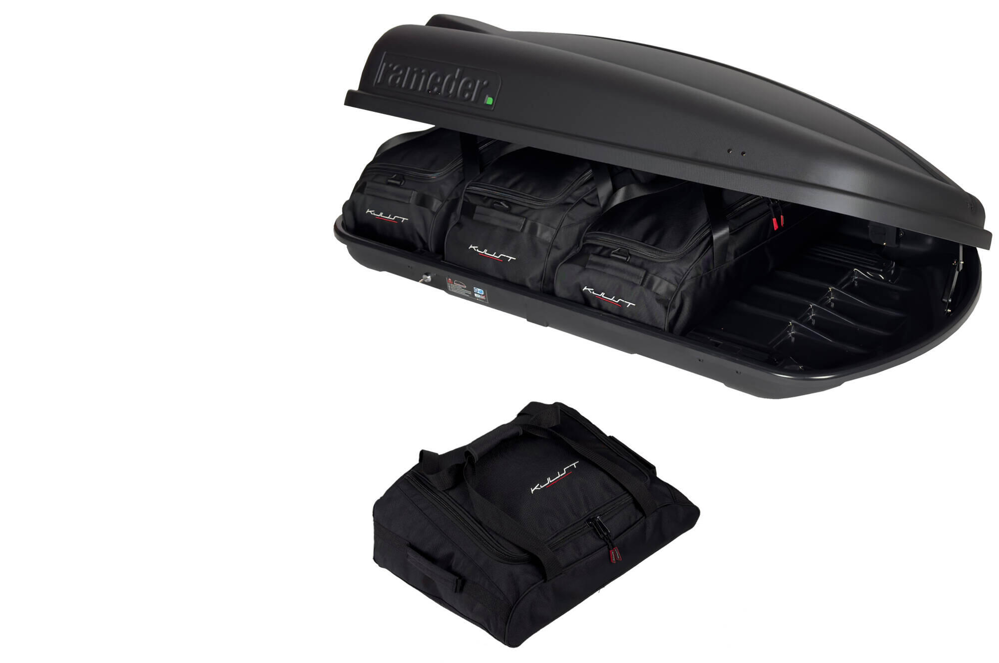 TASCHEN SET 4 STK FÜR DACHBOX RAMEDER TOPBOX 420 3/6