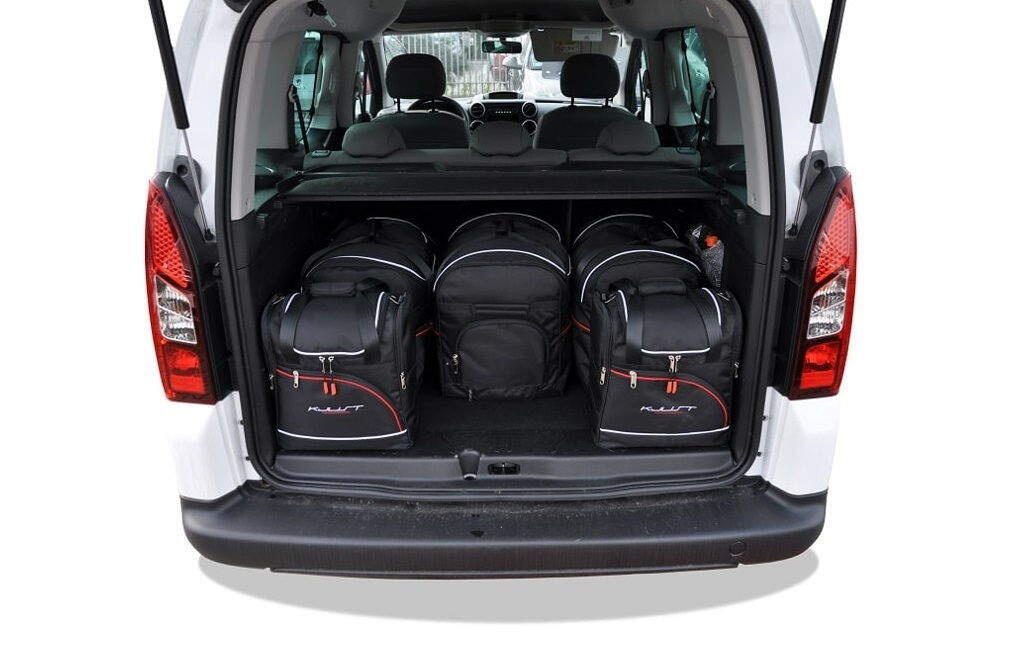 CITROEN BERLINGO 2008-2018 KOFFERRAUMTASCHEN SET 6 STK 2/8