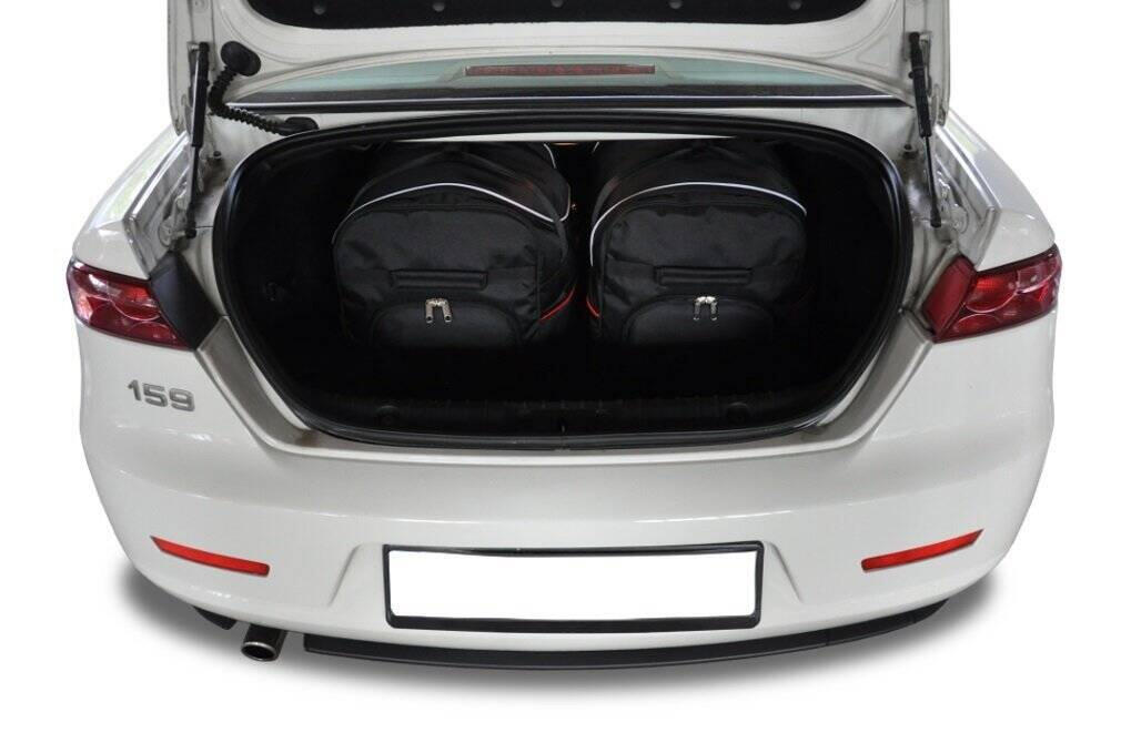 ALFA ROMEO 159 LIMOUSINE 2005-2011 KOFFERRAUMTASCHEN SET 4 STK 2/8