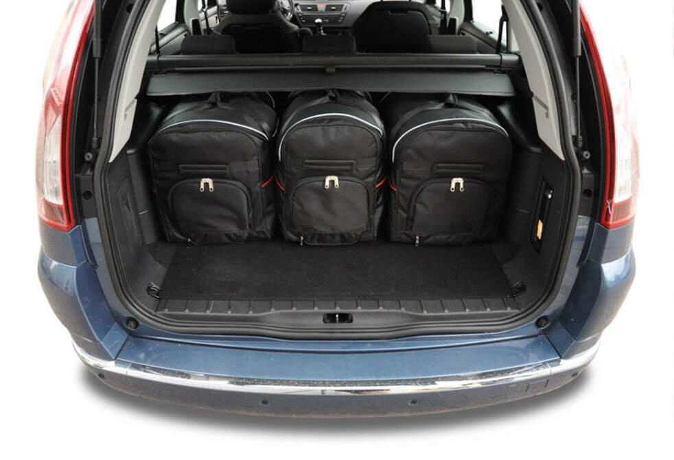 CITROEN C4 GRAND PICASSO 2006-2013 KOFFERRAUMTASCHEN SET 5 STK 2/8