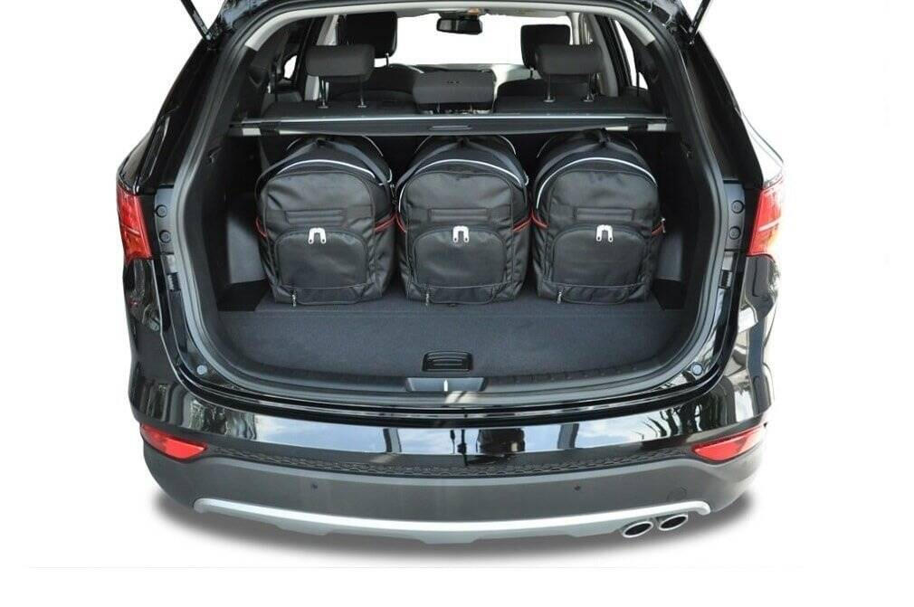HYUNDAI SANTA FE SUV 2012-2018 KOFFERRAUMTASCHEN SET 5 STK 2/8