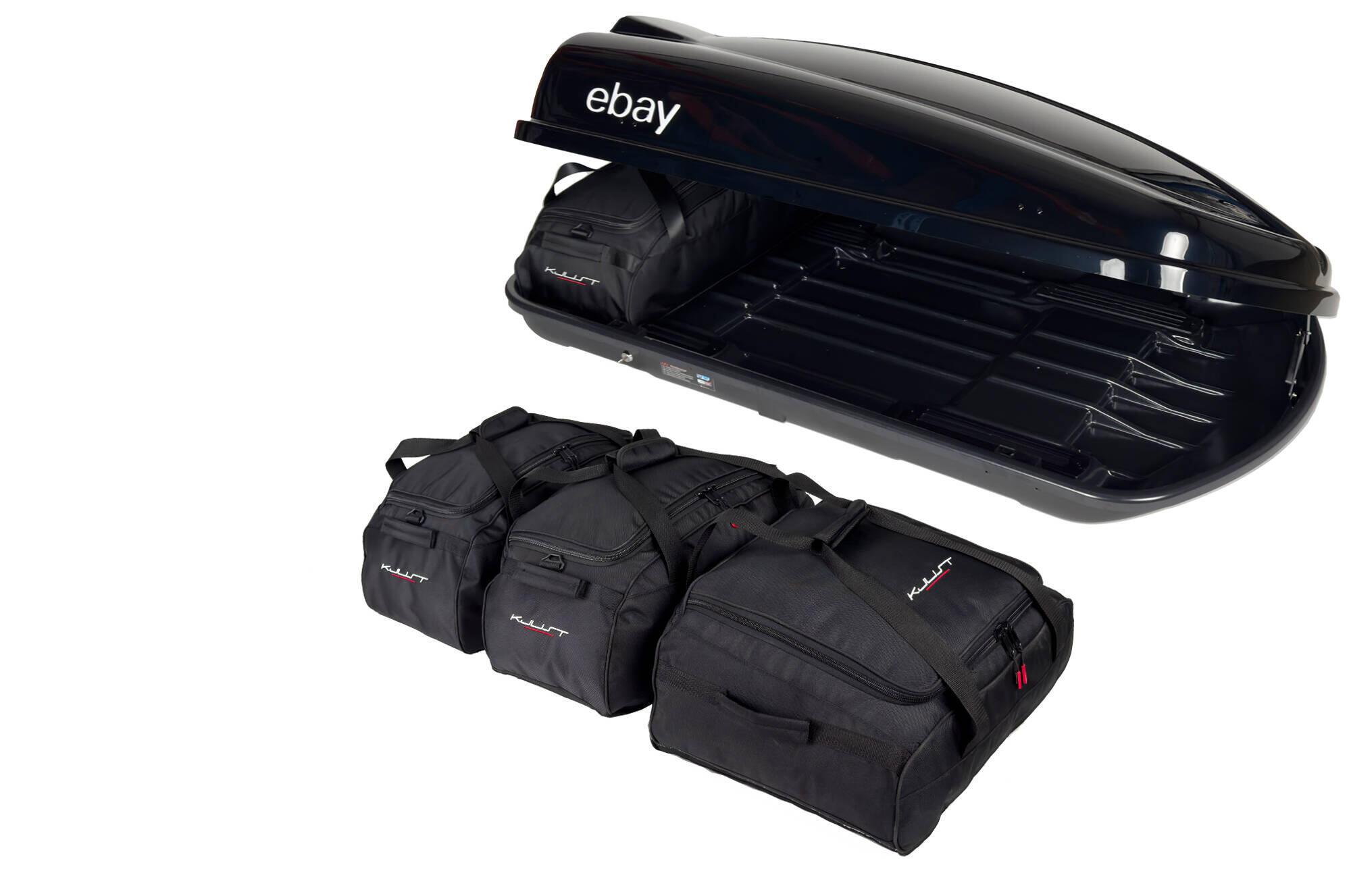 TASCHEN SET 4 STK FÜR DACHBOX LEVUP EBAY EDITION 420 5/6