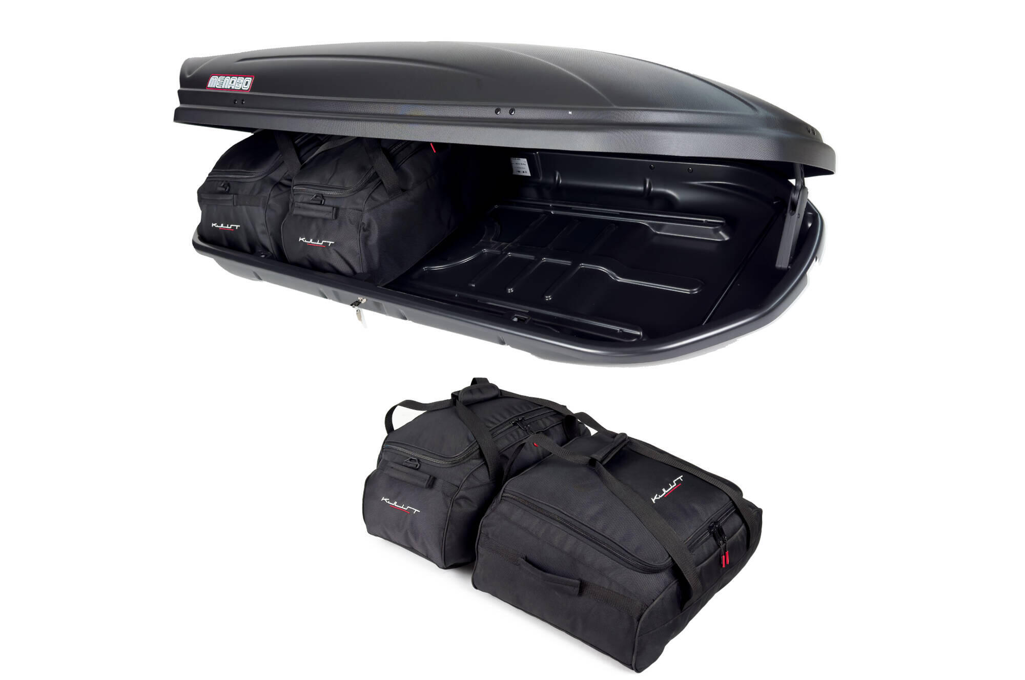 TASCHEN SET 4 STK FÜR DACHBOX MENABO MARATHON 460 5/7