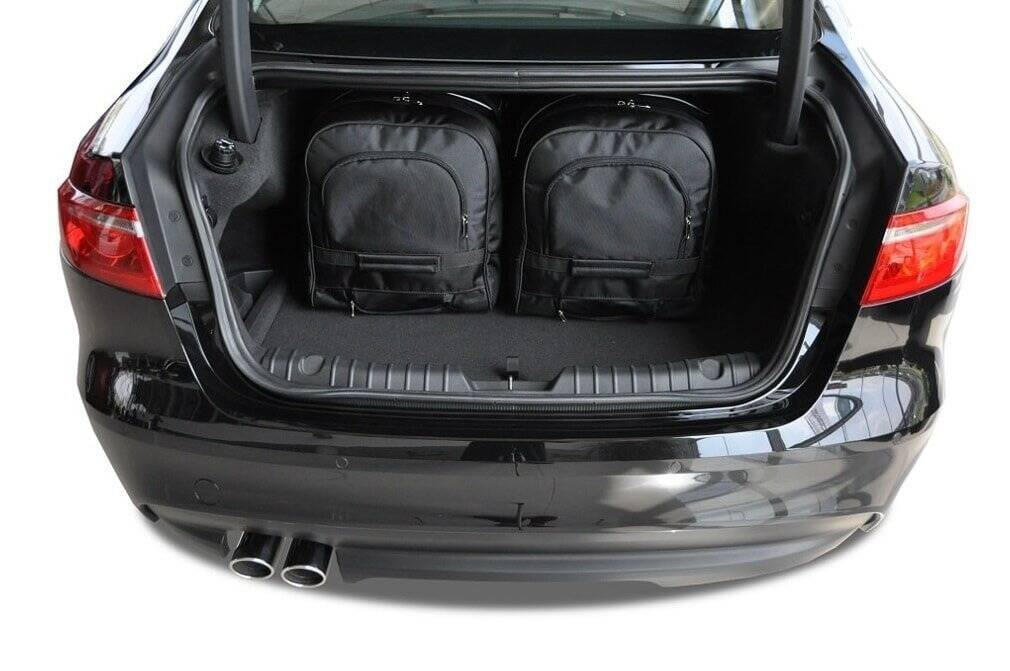 JAGUAR XF LIMOUSINE 2015-2020 KOFFERRAUMTASCHEN SET 4 STK 2/8