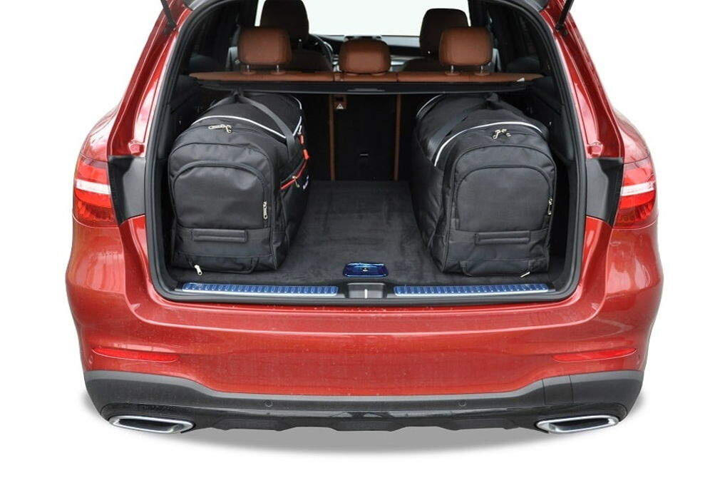 MERCEDES-BENZ GLC 2015-2022 KOFFERRAUMTASCHEN SET 4 STK 3/8