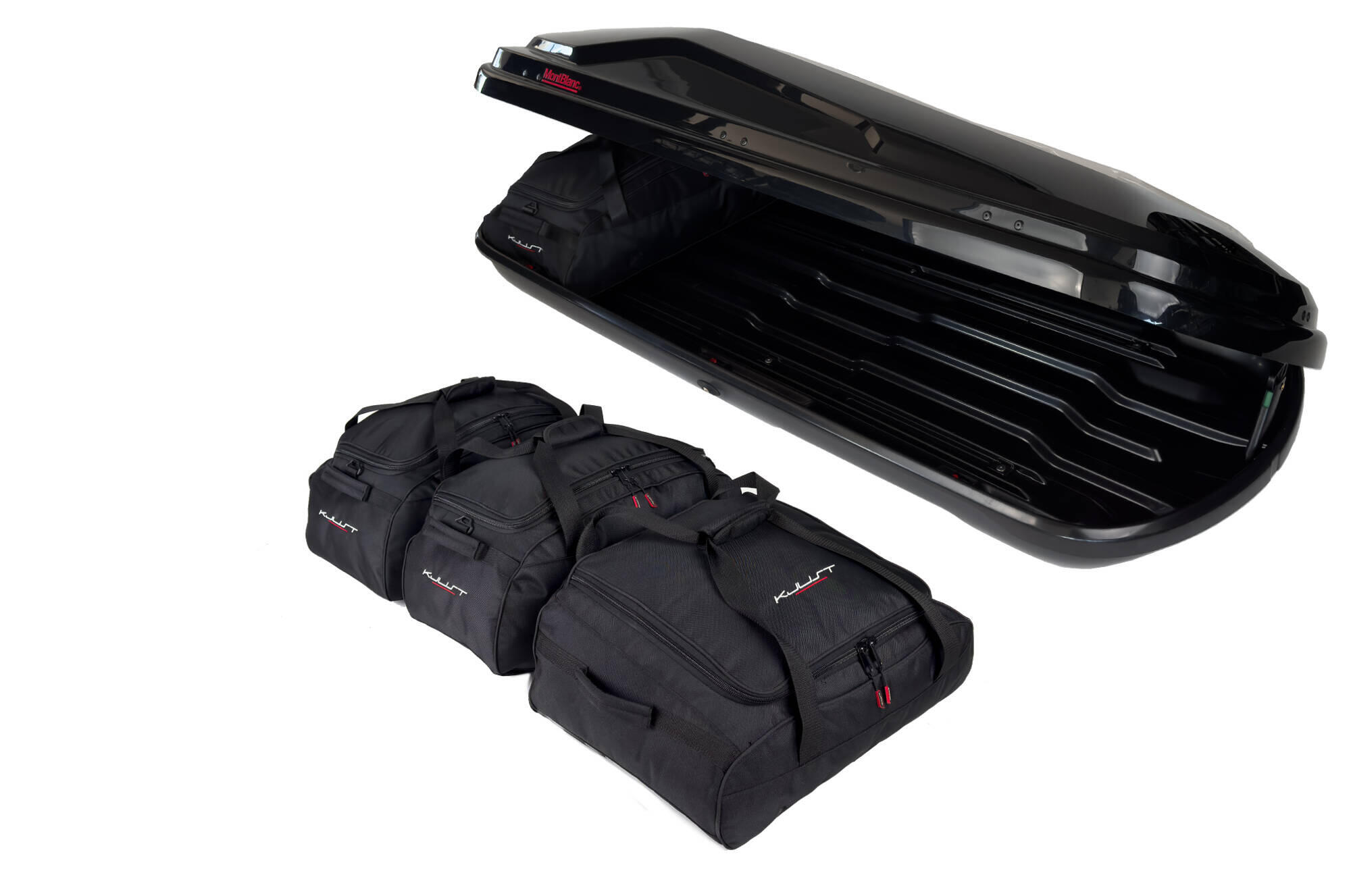TASCHEN SET 4 STK FÜR DACHBOX MONTBLANC ALTITUDE 350 5/6
