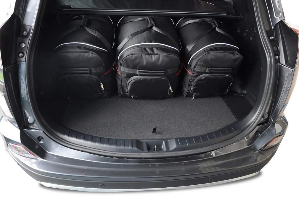 TOYOTA RAV4 HYBRID 2016-2018 KOFFERRAUMTASCHEN SET 5 STK 3/8