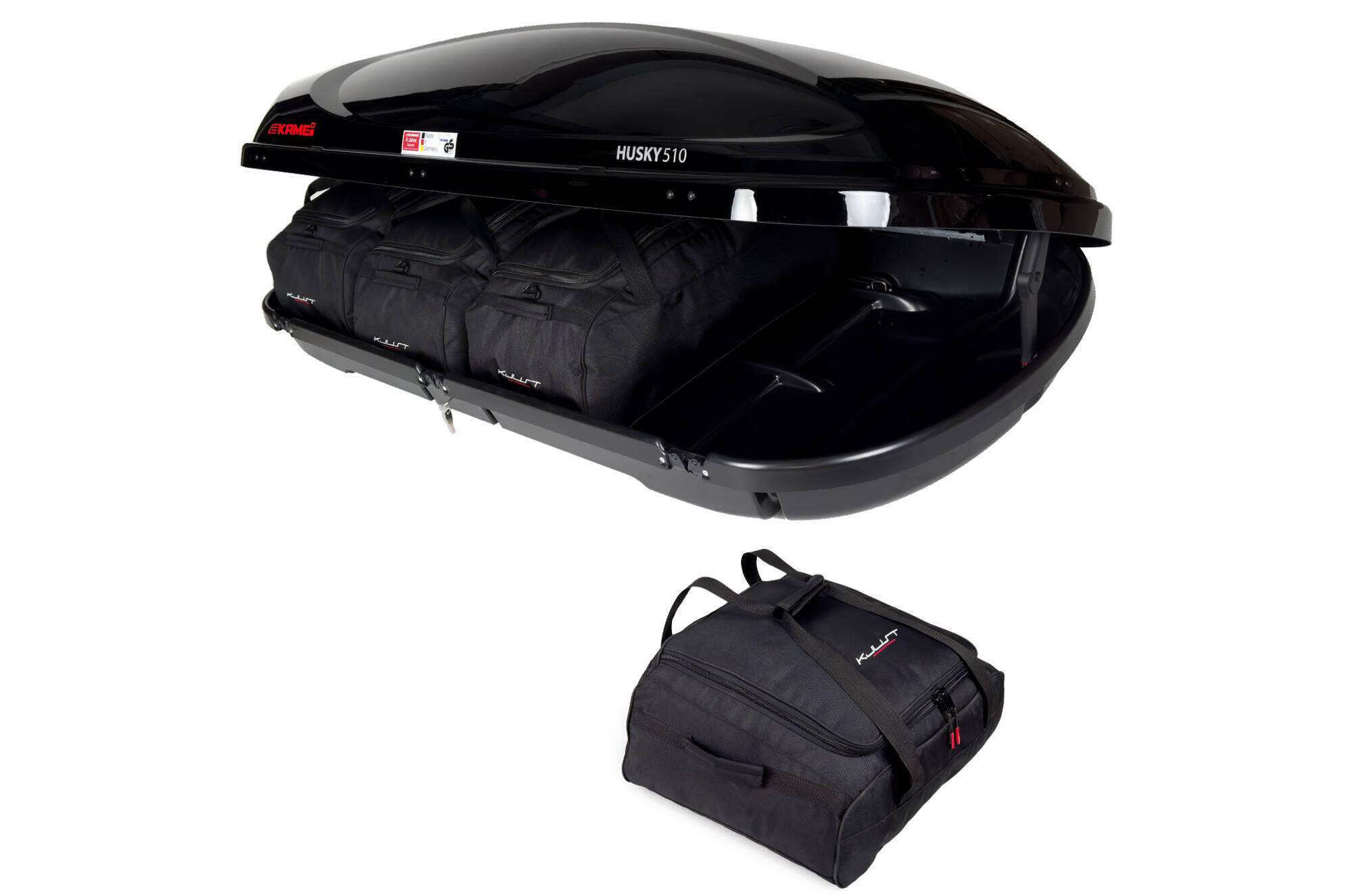 SACS SET 4 PCS POUR COFFRE DE TOIT KAMEI HUSKY 510 4/8
