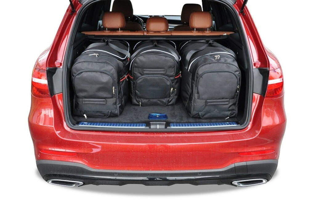 MERCEDES-BENZ GLC 2015-2022 KOFFERRAUMTASCHEN SET 4 STK 2/8