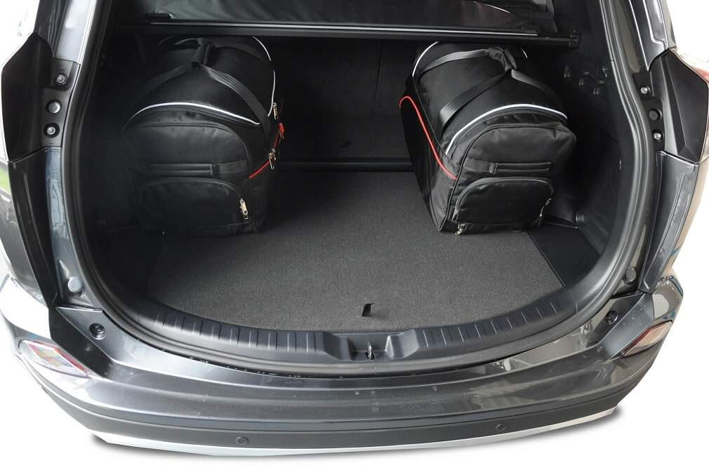 TOYOTA RAV4 HYBRID 2016-2018 KOFFERRAUMTASCHEN SET 5 STK 4/8