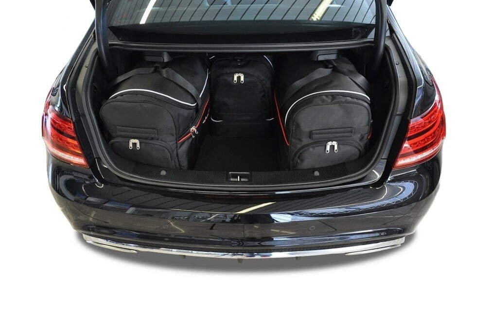 MERCEDES-BENZ E COUPE 2009-2016 KOFFERRAUMTASCHEN SET 4 STK 2/8