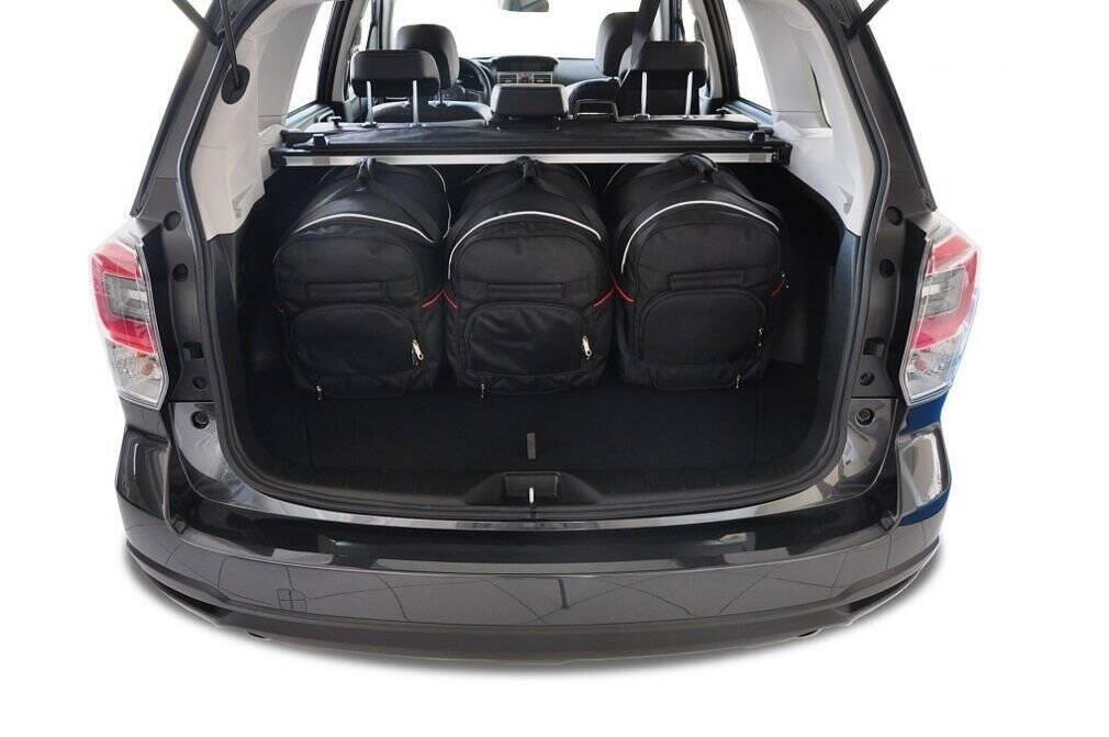 SUBARU FORESTER 2012-2018 KOFFERRAUMTASCHEN SET 5 STK 3/8