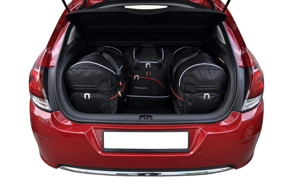 CITROEN C4 HATCHBACK 2010-2017 KOFFERRAUMTASCHEN SET 4 STK 2/8
