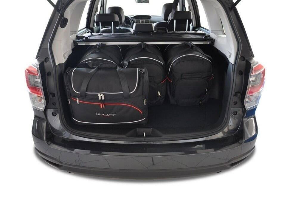 SUBARU FORESTER 2012-2018 KOFFERRAUMTASCHEN SET 5 STK 2/8