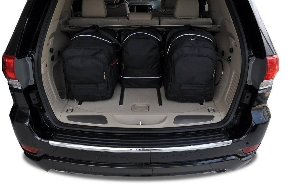 JEEP GRAND CHEROKEE 2010+ KOFFERRAUMTASCHEN SET 4 STK 2/8