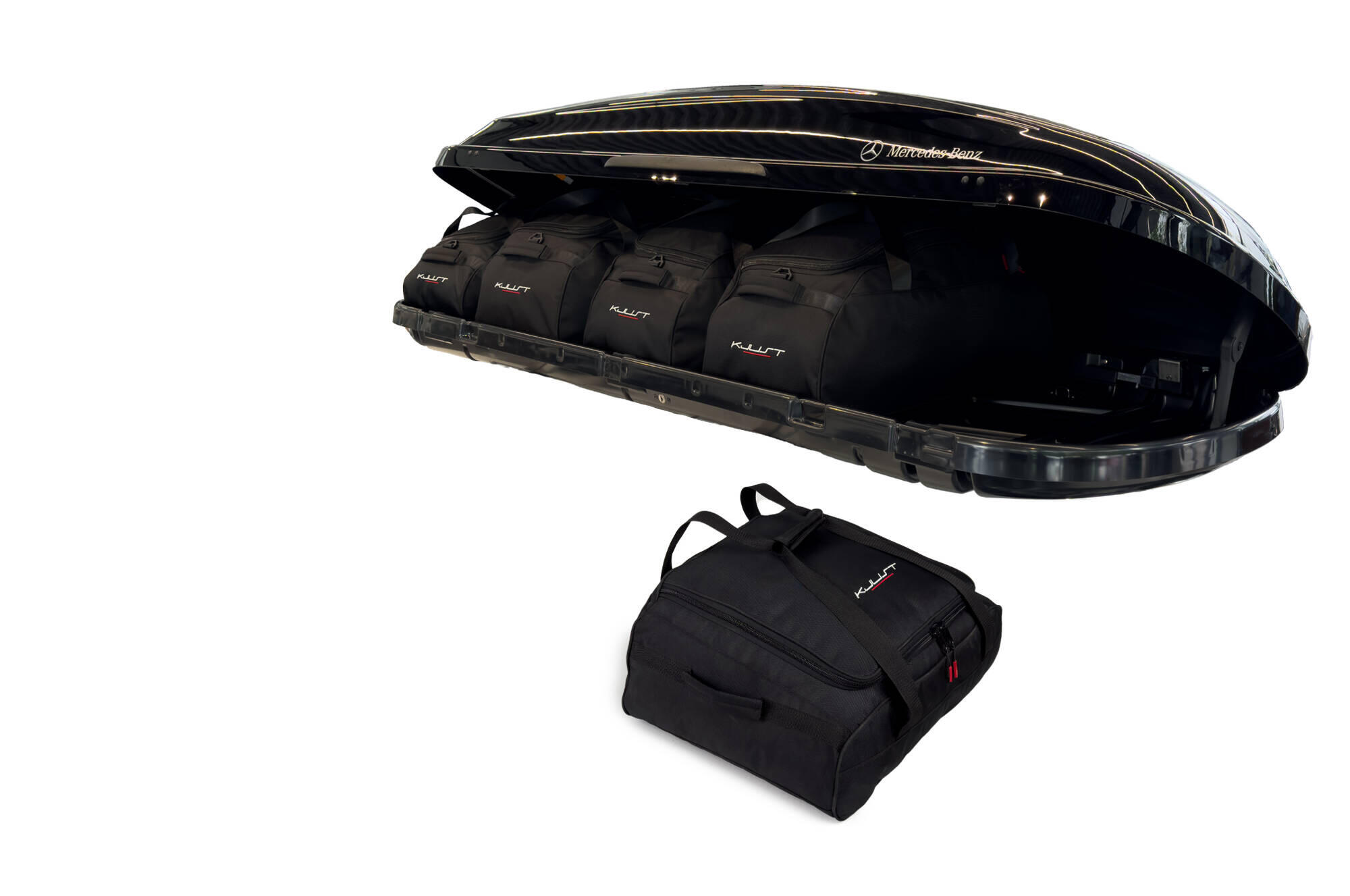 TASCHEN SET 5 STK FÜR DACHBOX MERCEDES-BENZ A0008401200 450L 3/7