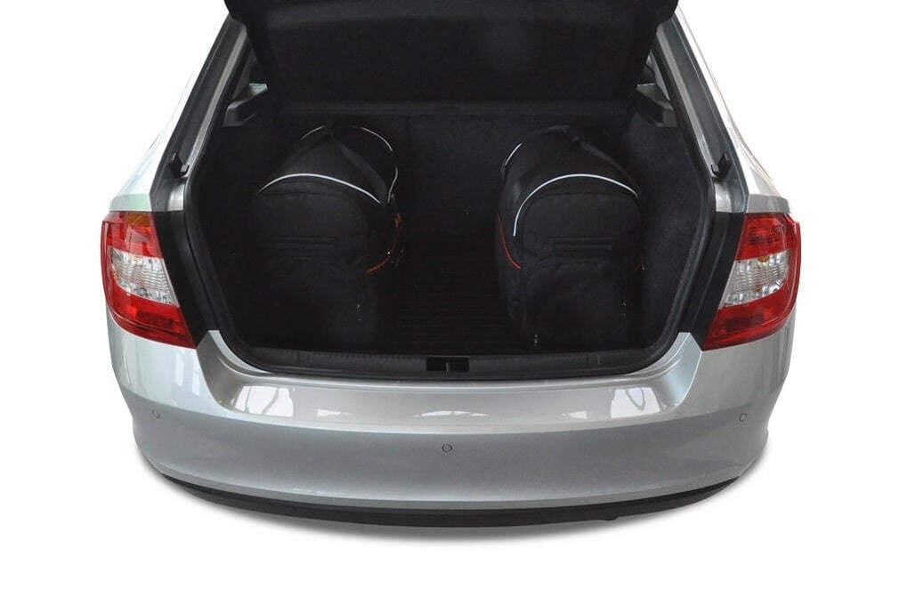 SKODA RAPID LIFTBACK 2012-2019 KOFFERRAUMTASCHEN SET 5 STK 4/8