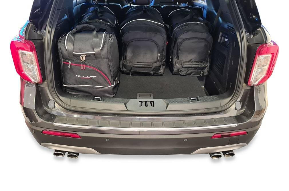 FORD EXPLORER PHEV 2020+ KOFFERRAUMTASCHEN SET 6 STK 3/8