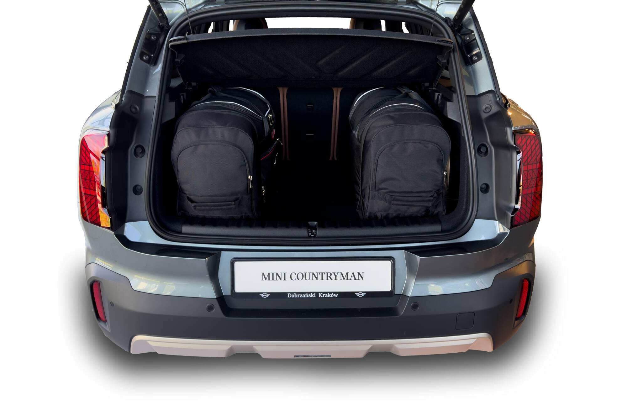 MINI COUNTRYMAN MHEV 2023+ KOFFERRAUMTASCHEN SET 4 STK 3/8