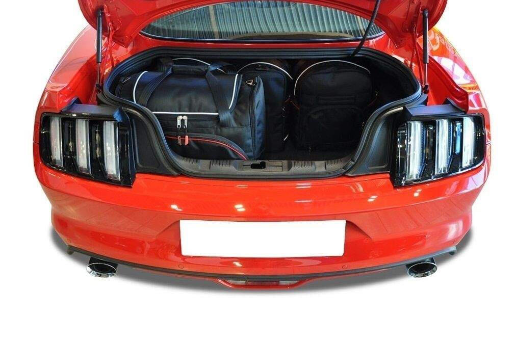 FORD MUSTANG FASTBACK 2014+ KOFFERRAUMTASCHEN SET 5 STK 2/8