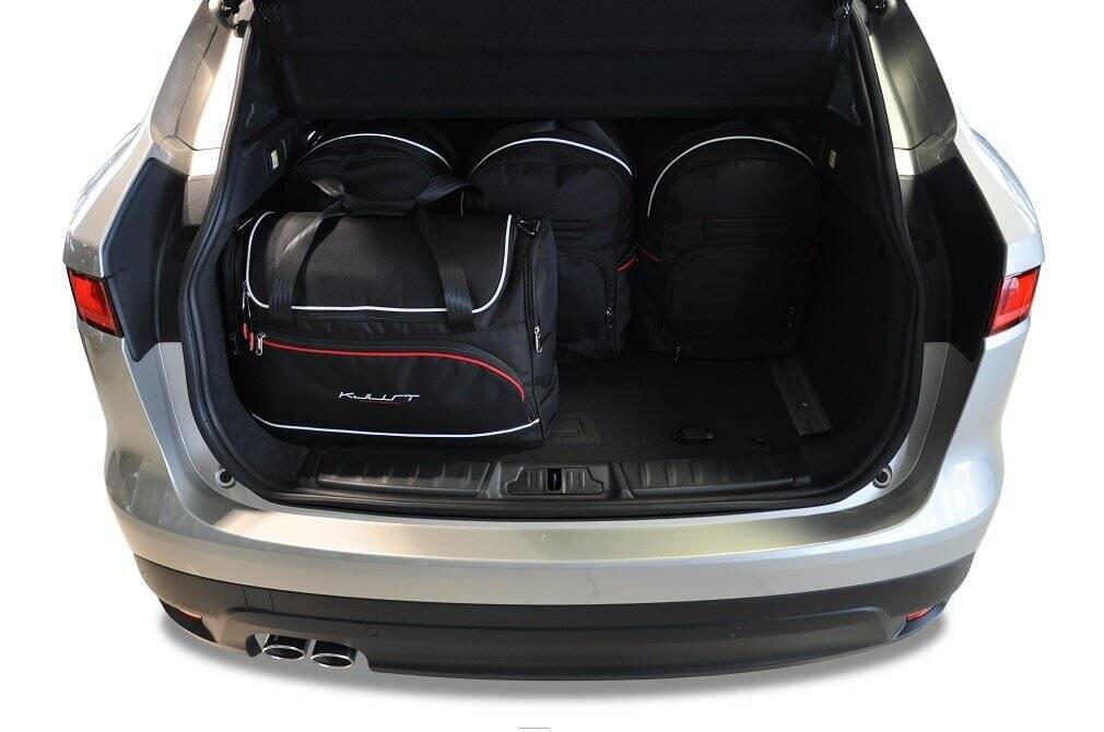 JAGUAR F-PACE 2015+ KOFFERRAUMTASCHEN SET 5 STK 2/8