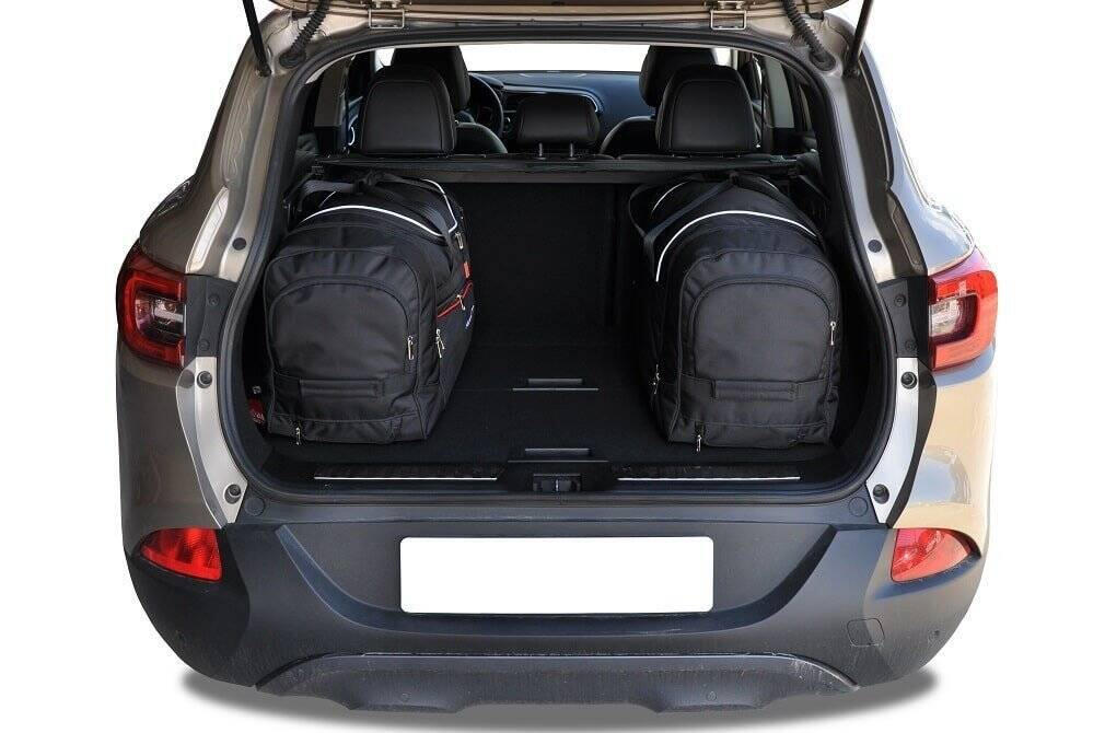 RENAULT KADJAR 2015+ KOFFERRAUMTASCHEN SET 4 STK 3/8