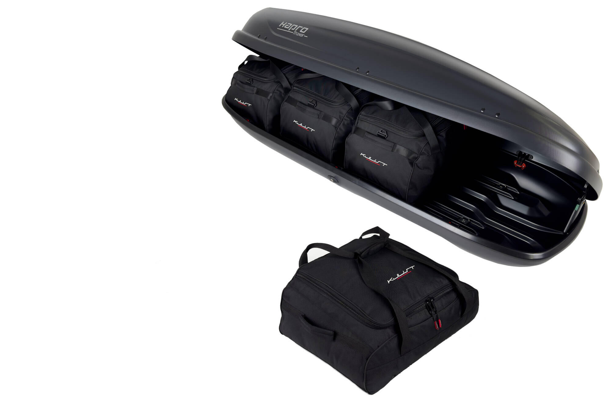 SACS SET 4 PCS POUR COFFRE DE TOIT HAPRO TRAXER 6.2 3/7