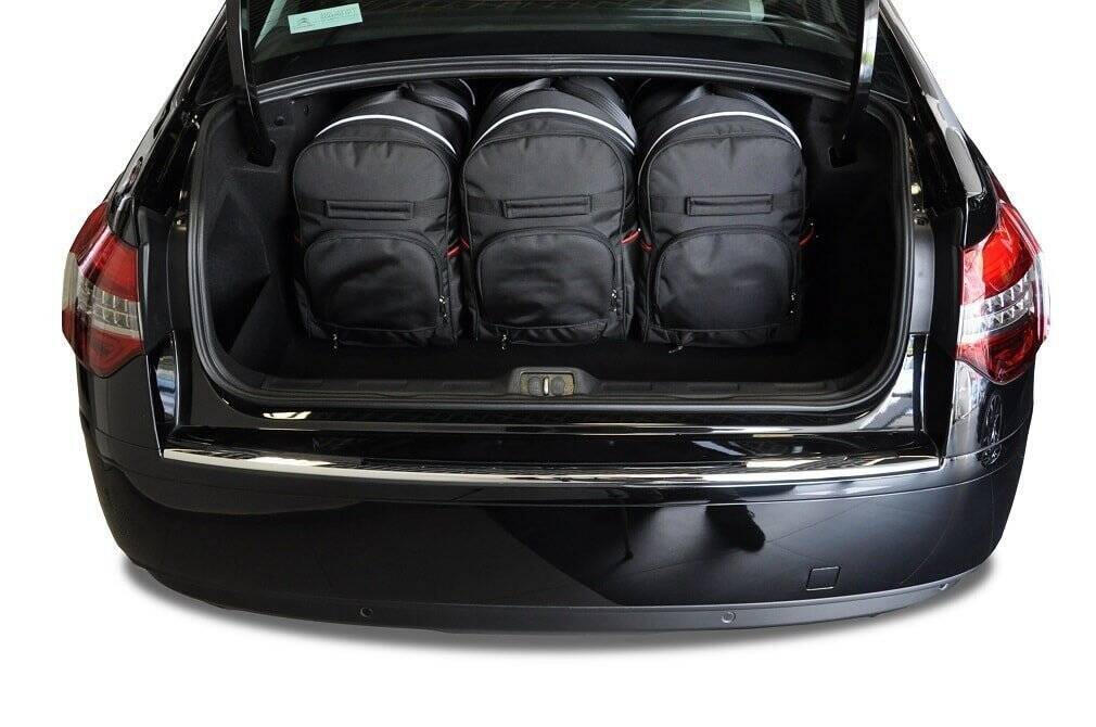 CITROEN C5 LIMOUSINE 2007-2017 KOFFERRAUMTASCHEN SET 5 STK 2/8