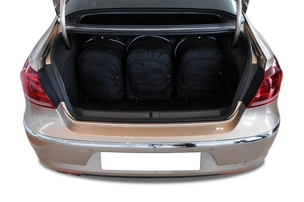 VW CC 2012-2017 KOFFERRAUMTASCHEN SET 5 STK 3/8