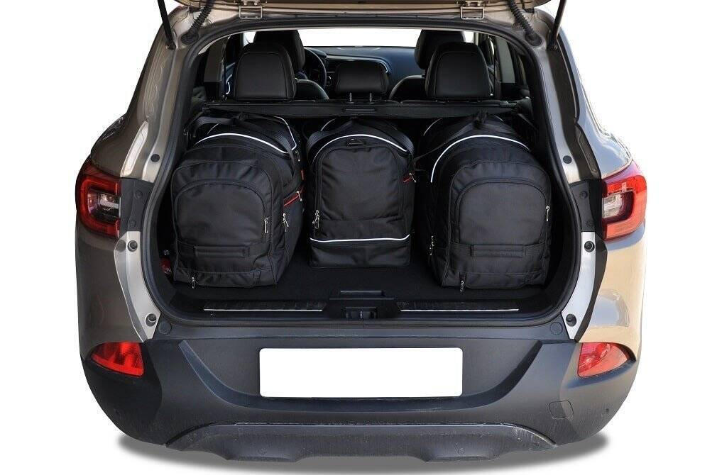 RENAULT KADJAR 2015+ KOFFERRAUMTASCHEN SET 4 STK 2/8